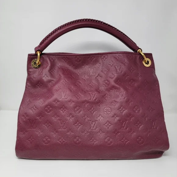 LOUIS VUITTON Artsy MM Monogram Empreinte Leather Shoulder Bag - Picture 3 of 13